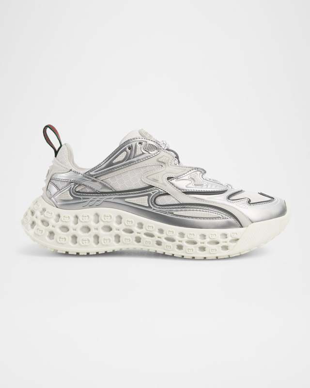 GG cub3d Matte Demetra and Mesh Runner Sneakers